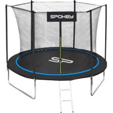 Spokey Trampolina ogrodowa Spokey ogrodowa Jumper z siatką wewnętrzną 10 FT 305 cm niebieska