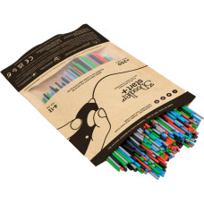 3Doodler Primary Pow Mixed Bag 250 Compostable plastic Blue, Green, Grey, Red 1 g