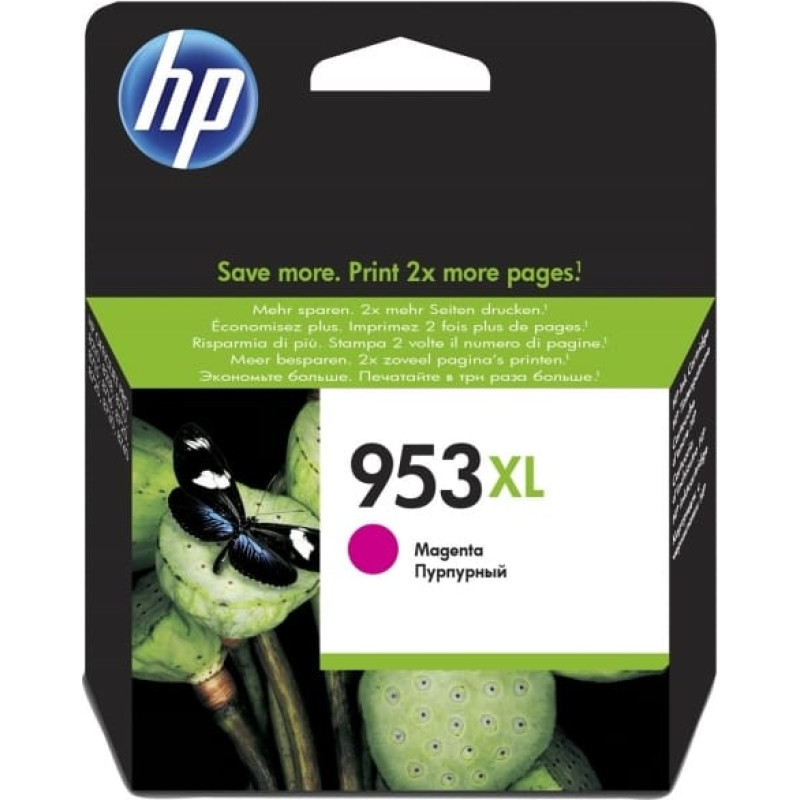 HP 953 XL Tintenpatrone Magenta 1.600 Seiten F6U17AE#BGX