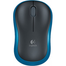 Logitech Logitech M185 - Optical mouse - blue/black