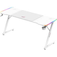 Huzaro Hero 4.8 White RGB - gaming desk