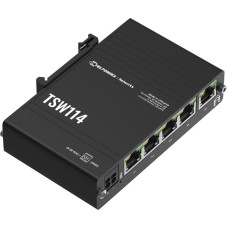 Teltonika TSW114 | Switch | 5x RJ45 1000Mb/s, szyna DIN