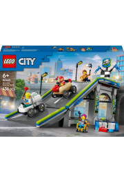 Lego City Bez granic: tor z rampami dla wyścigówek (60460)