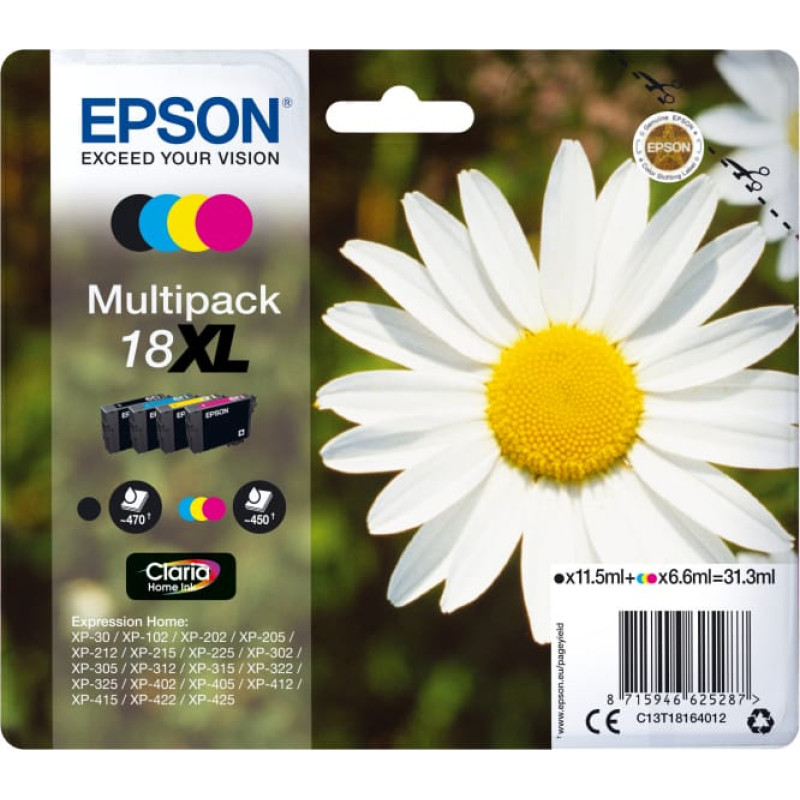 Epson TIN 18XL Multipack C13T18164012