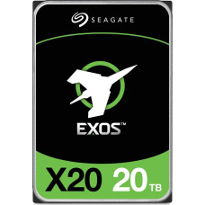 Seagate Dysk serwerowy Seagate Exos X20 20TB 3.5'' SAS-3 (12Gb/s)  (ST20000NM002D)