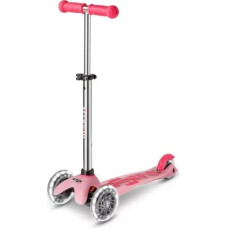 Micro Mini Micro Deluxe Glow LED Plus Frosty Pink scooter