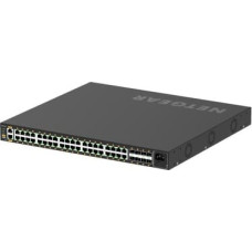 Netgear GSM4248P-100EUS network switch Managed L2/L3/L4 Gigabit Ethernet (10/100/1000) Power over Ethernet (PoE) Black