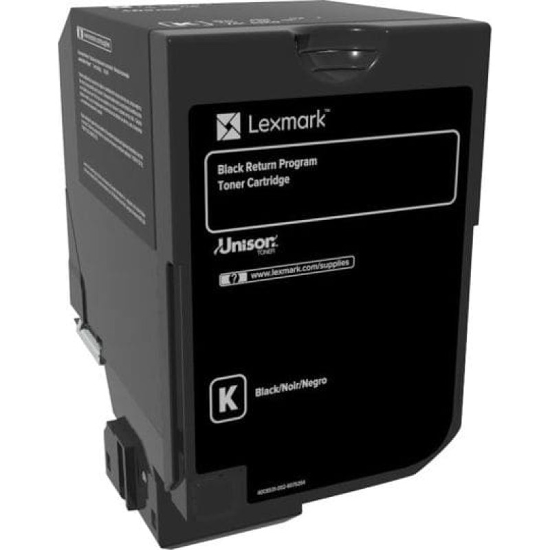 Lexmark Toner Lexmark 74C20K0 Black Oryginał  (74C20K0)