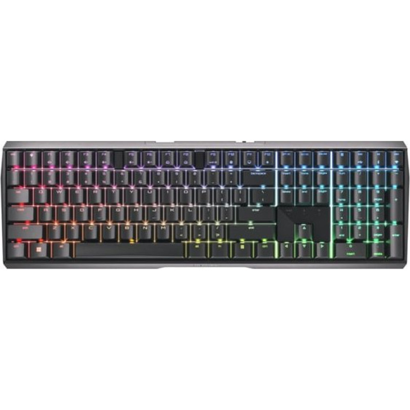 Cherry Klawiatura Cherry CHERRY MX 3.0S Wireless RGB klawiatura RF Wireless + Bluetooth QWERTY Angielski Czarny