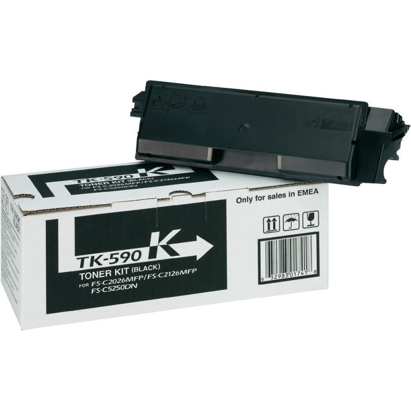 Kyocera Toner Kyocera TK-590 Black Oryginał  (1T02KV0NL0)