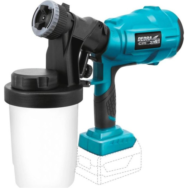 Dedra Agregat malarski DED7057 18 V