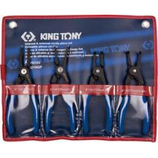 King Tony KING TONY SZCZYPCE SEGERA KOMPLET 4 elem. ETUI KT42154GP