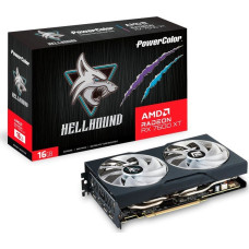 Power Color Karta graficzna Power Color Hellhound Radeon RX 7600 XT 16GB GDDR6 (RX 7600 XT 16G-L/OC)