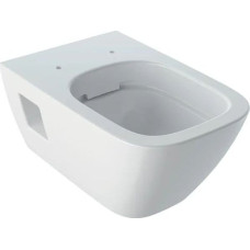 Geberit Miska WC Geberit Geberit Selnova Square Premium Wisząca miska WC, lejowa, B35cm, H33cm, T54cm, częściowo ukryte mocowania, Rimfree [6]