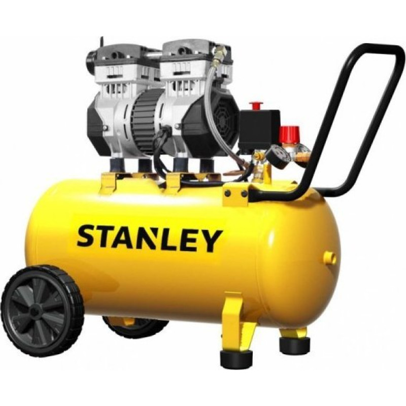 Stanley Kompresor samochodowy Stanley KOMPRESOR BEZOLEJOWY WYCISZONY 50L 230V 8 BAR (1 SZT)