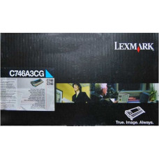 Lexmark Toner Lexmark C746A3CG Cyan Oryginał  (C746A3CG)