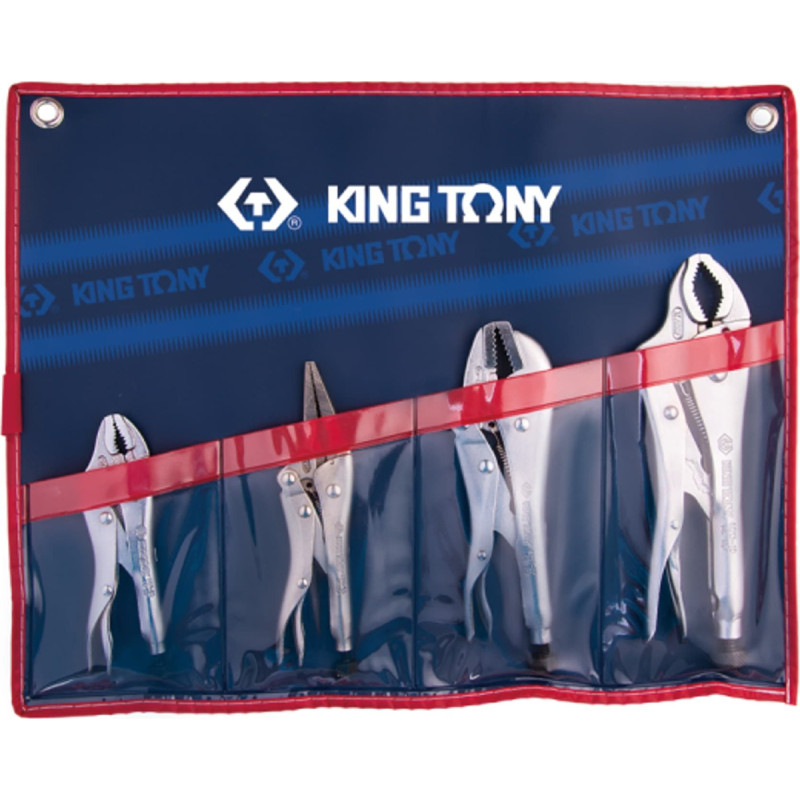 King Tony ZESTAW SZCZYPIEC ZACISKOWYCH MORSE''''''''A 4 SZT. ETUI''''''' King Tony