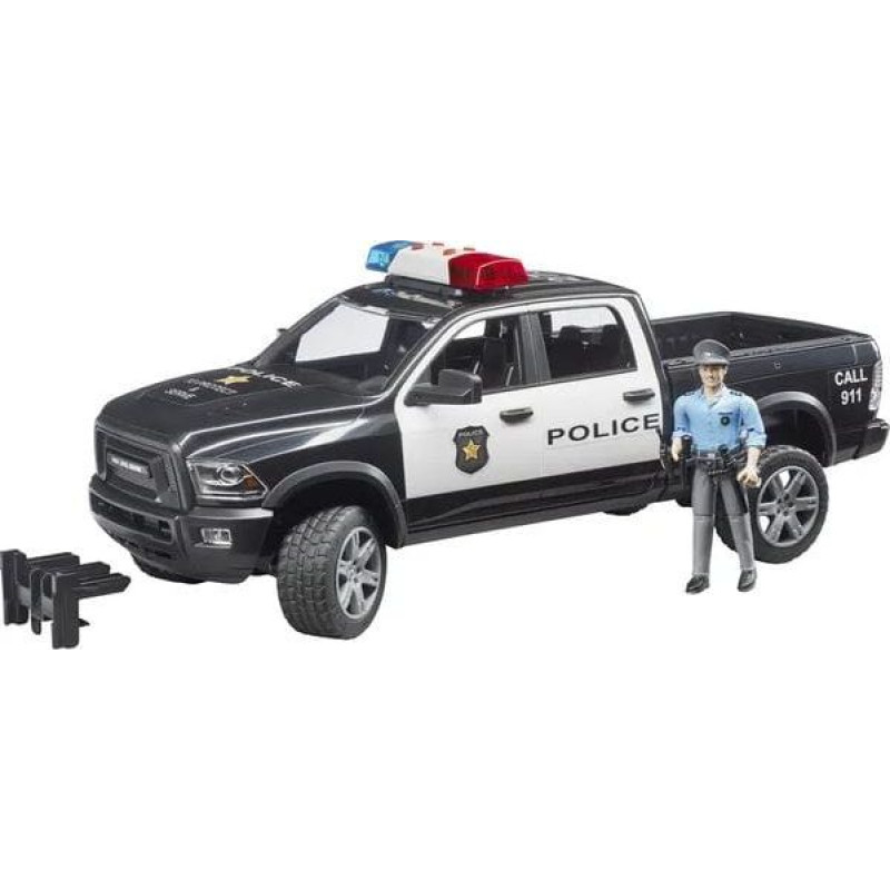 Bruder BRUDER RAM 2500 Police Pickup with Police 02505