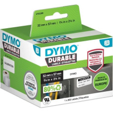 Dymo DYMO Etiketten Kunststoff weiß