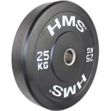 HMS Talerz Olimpijski BBR25 Bumper 25 kg czarny (17-61-019)