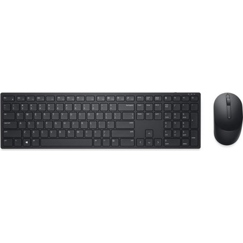 Dell Klawiatura + mysz Dell DELL KM5221W klawiatura Dołączona myszka RF Wireless QWERTY Hiszpański Czarny