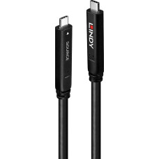 Lindy Kabel USB Lindy LINDY 15m USB 3.2 Gen 2 & DP 1.4 Typ C Hybridkabel