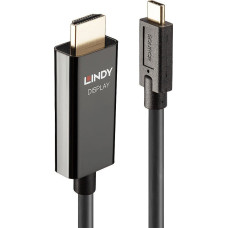 Lindy Kabel USB Lindy USB-C - HDMI 5 m Czarny (43315)