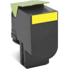 Lexmark Toner Lexmark 80C2SYE Yellow Oryginał  (80C2SYE)