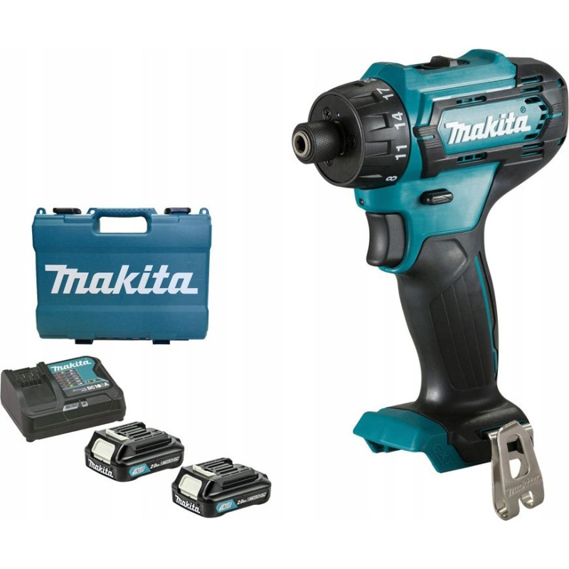 Makita Wiertarko-wkrętarka Makita DF033DSAE 12 V 2 x akumulator 2 Ah