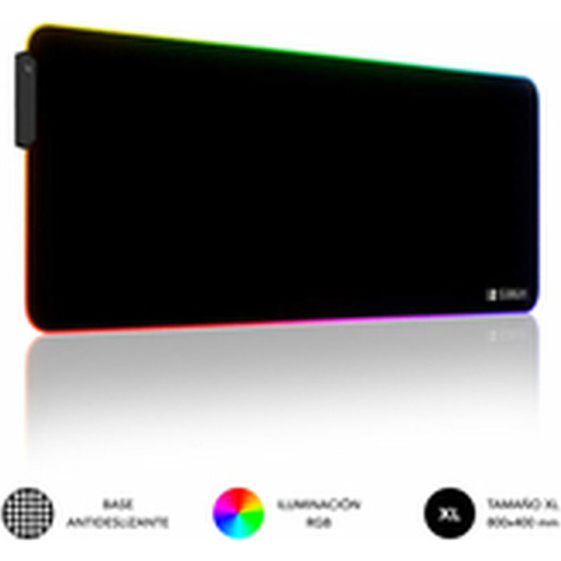 Subblim Mouse mat Subblim LED RGB Multicolour XL