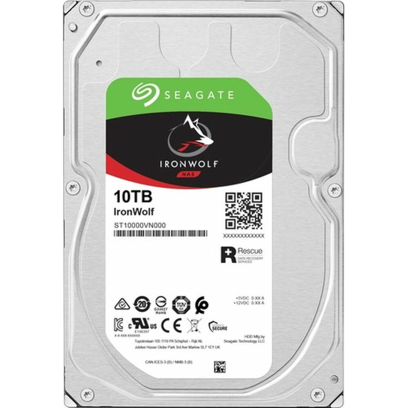 Seagate Hard Drive Seagate ST10000VN000 10TB 3,5