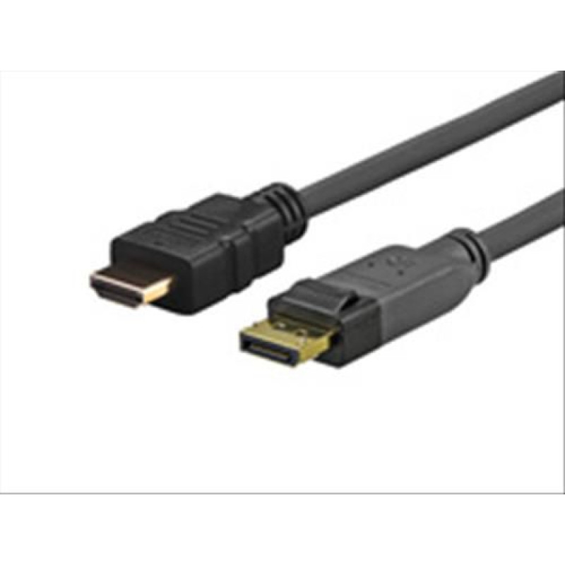 Vivolink Kabel VivoLink DisplayPort - HDMI 1.5m czarny (PRODPHDMI15)