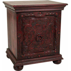 Alexandra House Living Nightstand Alexandra House Living Red 40 x 59 x 50 cm