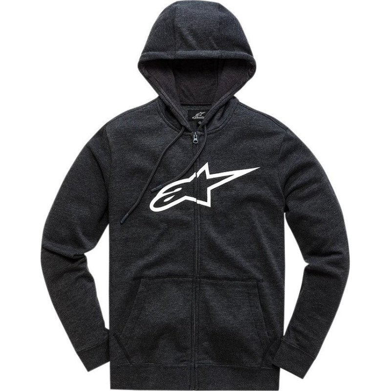 Alpinestars Bluza z kapturem ALPINESTARS AGELESS II ZIP HOODIE, Black/White Rozmiar: L