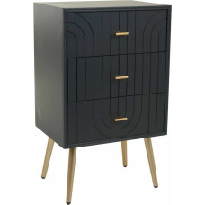 Alexandra House Living Nightstand Alexandra House Living Golden Dark grey 35 x 76 x 44 cm