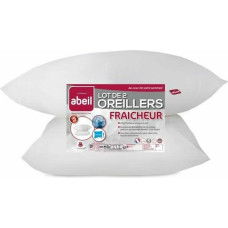 Abeil Pillow Abeil White 60 x 60 cm (2 Units)