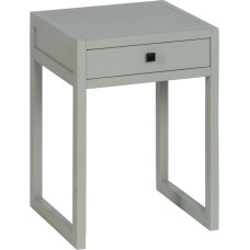 Bigbuy Home Nightstand Grey Pine MDF Wood 40,5 X 38 X 56 CM