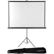 Iggual Portable Projection Screen iggual Pantalla Mural 200x200cm con Trípode