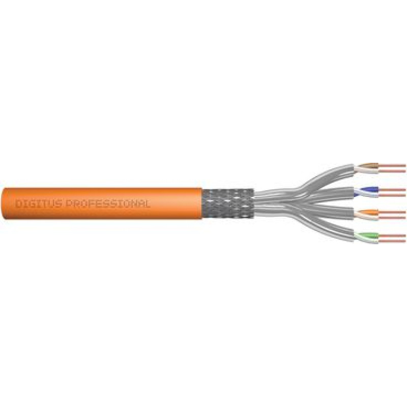 Digitus Przewód instalacyjny S-FTP, Cat7, 500m, pomarańczowy (DK-1743-VH-D-5)