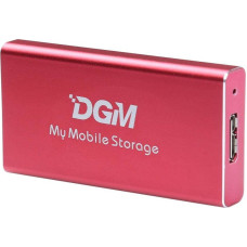 DGM Dysk zewnętrzny SSD DGM My Mobile Storage 512GB Czerwony (MMS512RD)