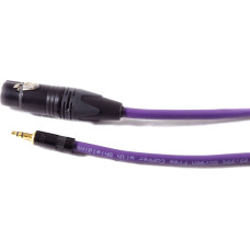 Melodika Kabel Melodika Jack 3.5mm - XLR 0.5m fioletowy