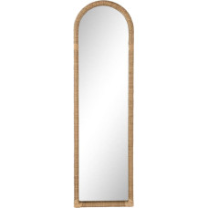 Home Esprit Wall mirror Home ESPRIT Natural Scandi 48,5 x 4,5 x 170 cm