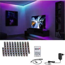 Paulmann Taśma LED Paulmann Kompletny zestaw taśma DYNAMIC LED RGB+ 5W 3M IP20 60LED/m 10VA 230V/12V DC biały / tworzywo sztuczne