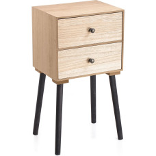 Vinthera Nightstand Vinthera Moa Natural Metal 35 x 26 x 65 cm