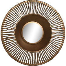 Home Esprit Wall mirror Home ESPRIT Copper 50 x 6,5 x 50 cm