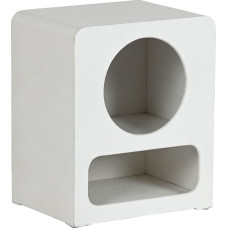 Home Esprit Nightstand Home ESPRIT White MDF Wood 40 x 30 x 48 cm