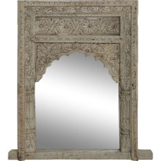 Home Esprit Wall mirror Home ESPRIT Natural 60 x 10 x 85 cm