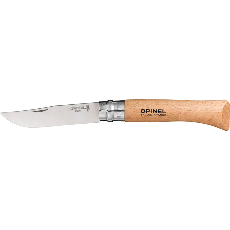 Opinel Pocketknife Opinel Nº10 Stainless steel beech wood 10 cm