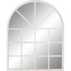 Home Esprit Wall mirror Home ESPRIT White Fir Mirror Neoclassical Window 150 x 3,5 x 186 cm