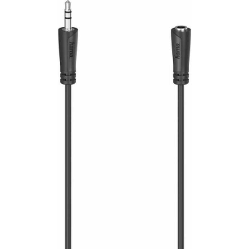 Hama Jack Cable Hama 00205121 Black 5 m